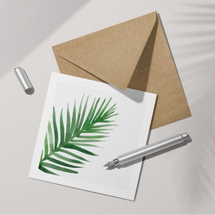 Fabrikten Wenskaarten Botanisch - 10 stuks + Enveloppen - 13,5 cm