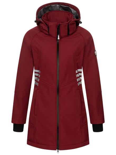 Arctic Seven Dames Softshell Jas AS-305 – Lang, Waterafstotend, Reflecterend