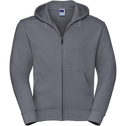 Authentic Full Zip Hoodie Sweatshirt 'Russell' Convoy Grey - M