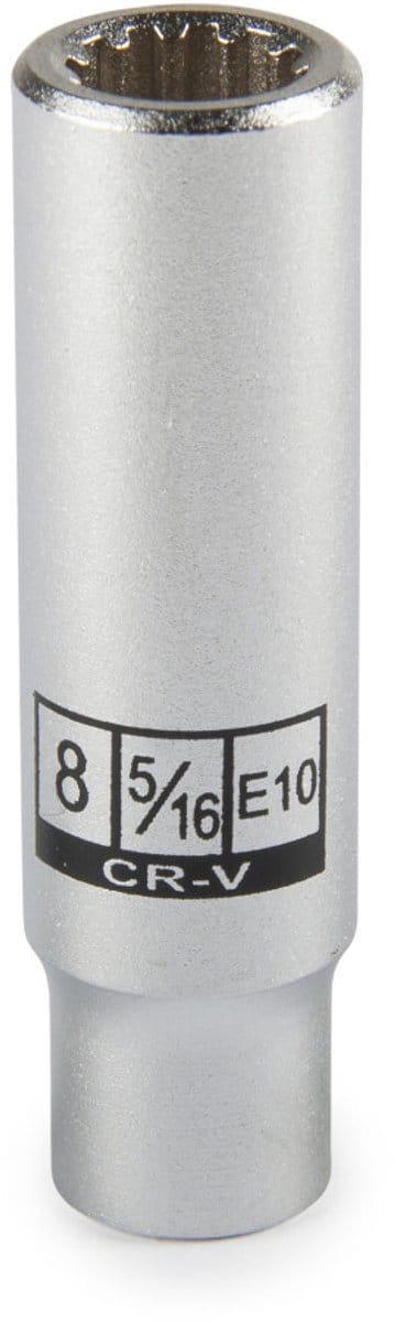 1/4'' Twaalfkants vlakke dop