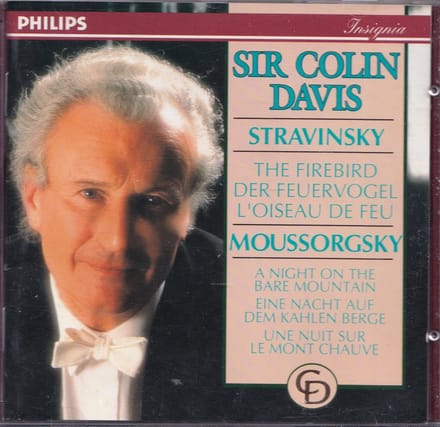 The Firebird, Night on the Bare Mountain - Igor Stravinsky, Modest Moussorgsky - Royal Concertgebouw Orchestra Amsterdam o.l.v. Sir Colin Davis