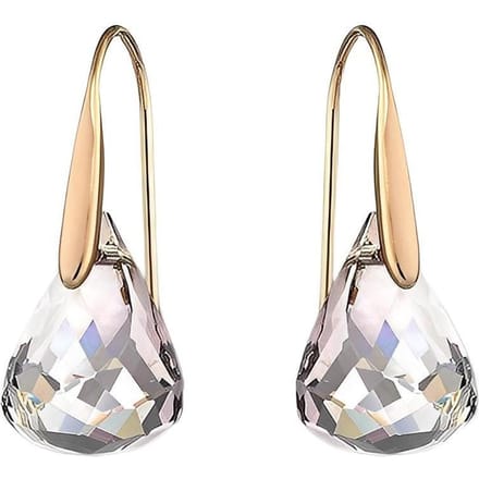 Boucles d'oreilles Swarovski Element pour femme 1054614 Rouge Pink|F gray