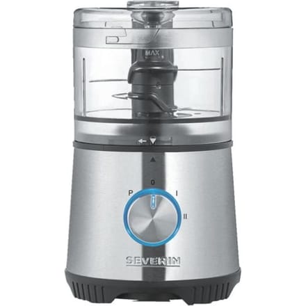 SEVERIN Keukenmachine KM 3865 - food processor - 400 W - brushed stainless steel/black
