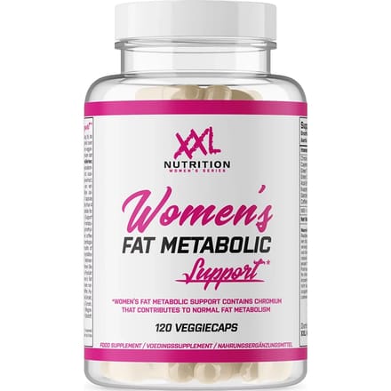 XXL Nutrition - Women’s Fat Metabolic Support - Fatburner - 120 Veggiecaps