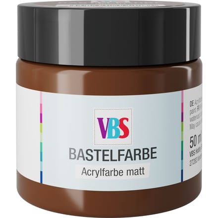 VBS Knutselverf, 50 ml - Bruin