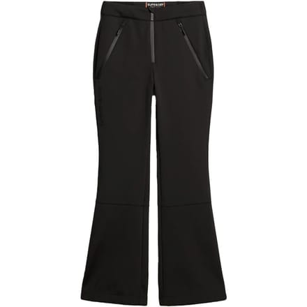 Superdry SKI SOFTSHELL SLIM TROUSERS Dames Wintersportbroek - Black - Maat XL