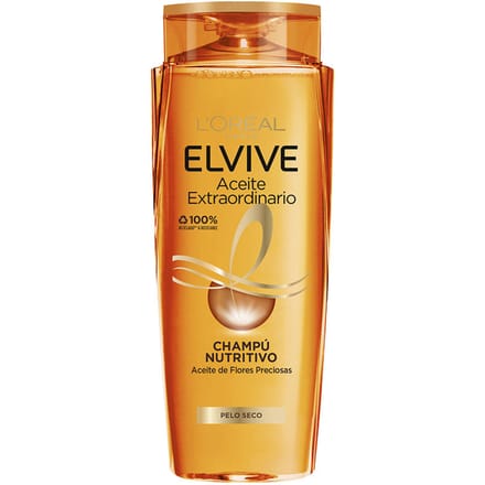 L'Oréal Paris - Intens Voedende Shampoo Elvive Extraordinary Oil 700 ml