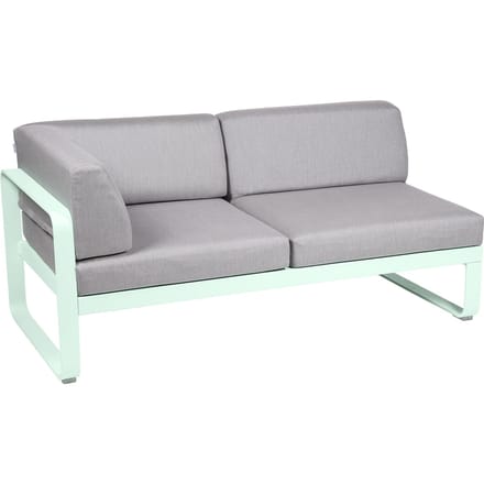 Fermob BELLEVIE hoekmodule links - A7 gletsjermunt - 79 Flanelgrijs