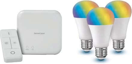 Livarno® Home Assistant Smart Verlichting | Compleet Starterset incl. Afstandsbediening & Gateway