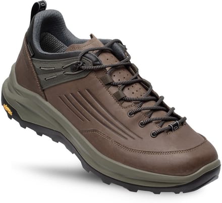 Grisport Outlander low bruin groen wandelschoenen uni (15601-210)