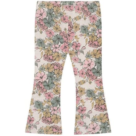 Sweet Petit baby broek flared Rosie - meisjes - Soft Ecru Melange - Maat 68