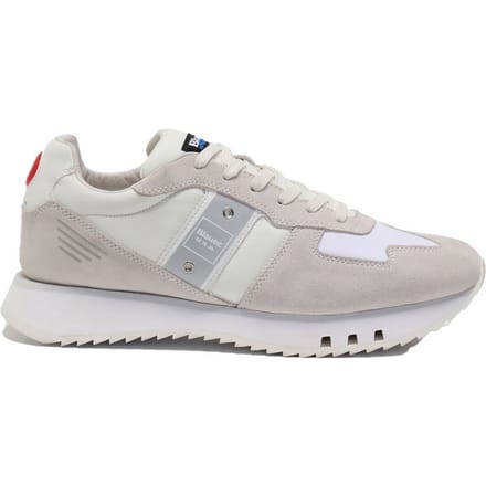schoenen man wit-grijs