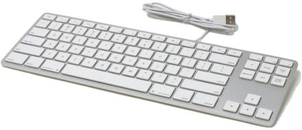 Bedraad Tenkeyless Toetsenbord (Zilver)