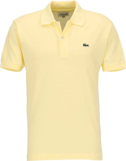 Lacoste Classic Fit polo - geel