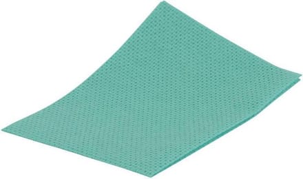 Bacterie remmende viscosedoek ca. 35x50 à 25 stuks groen