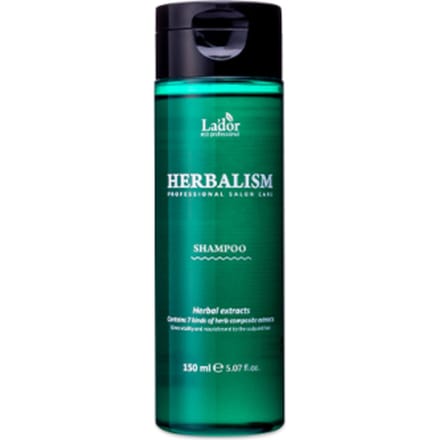 Lador Herbalism Shampoo Soin du Cuir Chevelu Nettoyage Profond 150ml blue