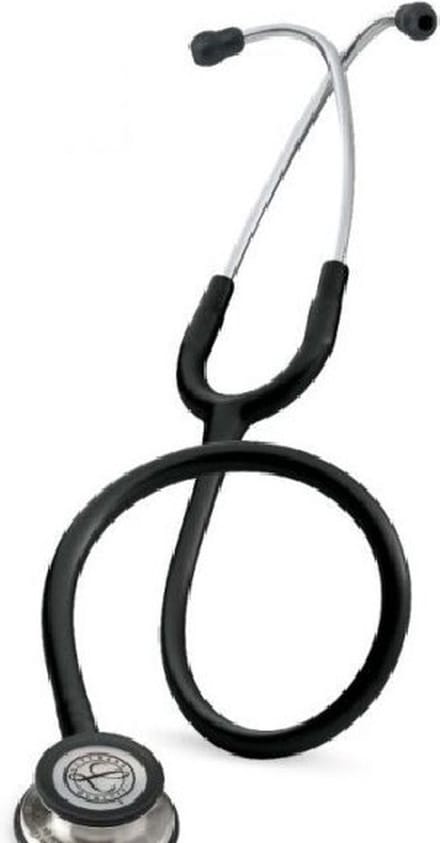 Littmann Classic III Stethoscoop 5620 Zwart, Bewerkt Roestvrij Staal