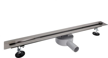 LINEA UNO - Bruva 70x7cm - Gun metal - Douchegoot - - 991225