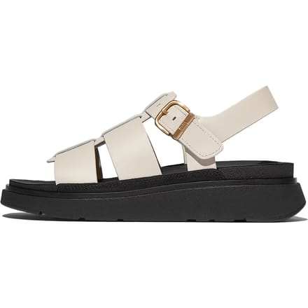 FitFlop GEN-FF Vissers Leren Dames Paris Beige Sandalen