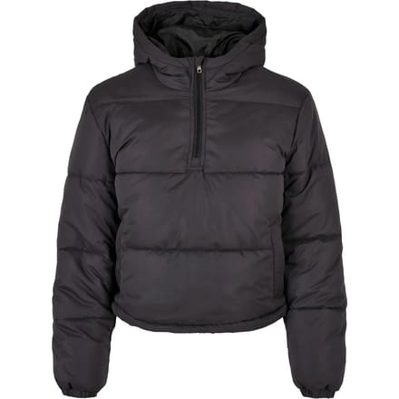 Urban Classics - Pull Over Gewatteerd jack - M - Zwart