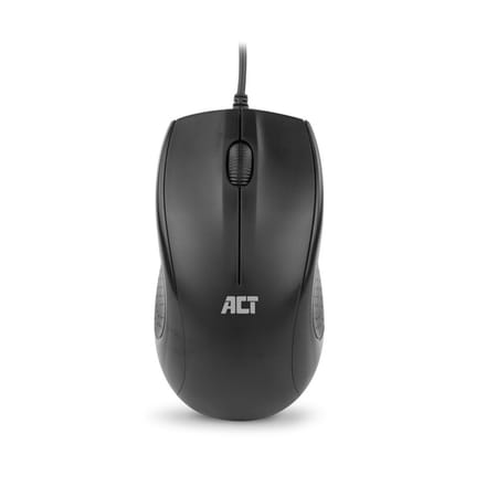 ACT Bedrade full size optische muis 1000 DPI, stille klik AC5006