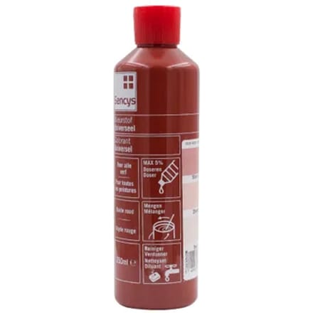 Sencys Universele Verfkleurstof Oxiderood 250ml