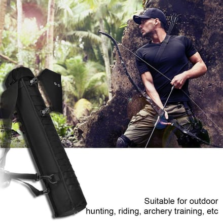 Porte-flèches multifonctionnel d'extérieur pour la chasse, le tir à l'arc, sac suspendu, accessoire de tir et d'équitation