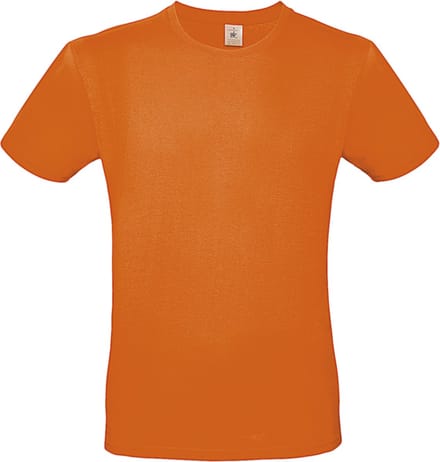 Classic E150 T-shirt B&C Collectie Oranje Maat L