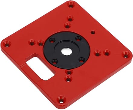 Freestafel Inzetplaat - Router Tafel Insert - Houtbewerking Precisie - Universeel Ontwerp - Niet gespecificeerd - Rood