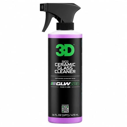 3D GLW Ceramic Glass Cleaner + Sealant SIO2 473ml