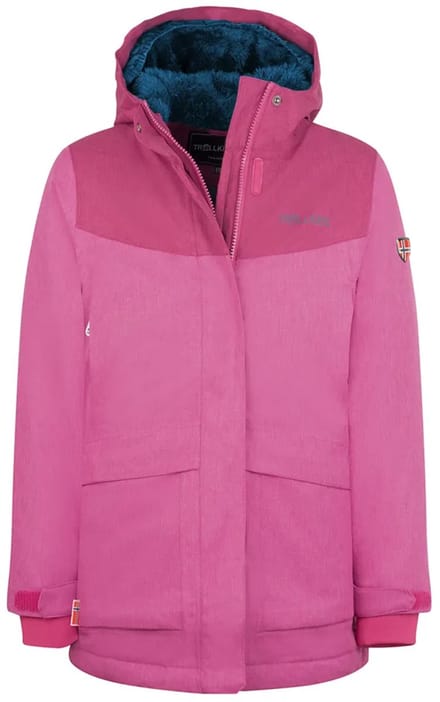 Trollkids Oslo Coat Pro Jas Roze 116 cm Meisje