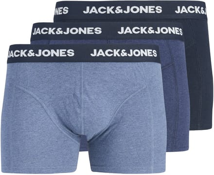 JACK & JONES PLUS - JACFAX TRUNKS 3 PACK PLS Heren Onderbroek