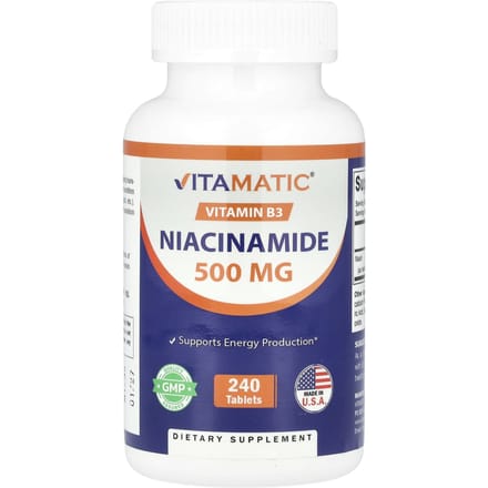 Niacinamide, 500 mg, 240 comprimés