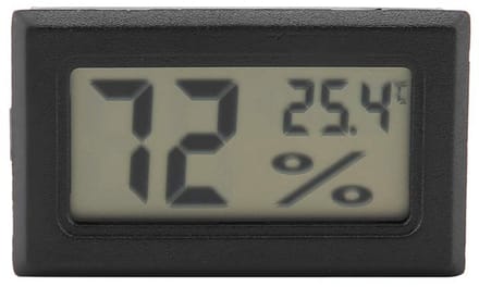 Inbouw Digitale Thermometer Hygrometer - Nauwkeurige Temperatuur en Vochtigheidsmeter