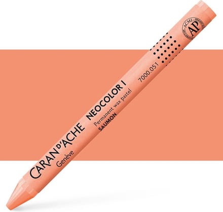 Caran d´Ache Neocolor I Permanente Waskrijt | Zalm (051)