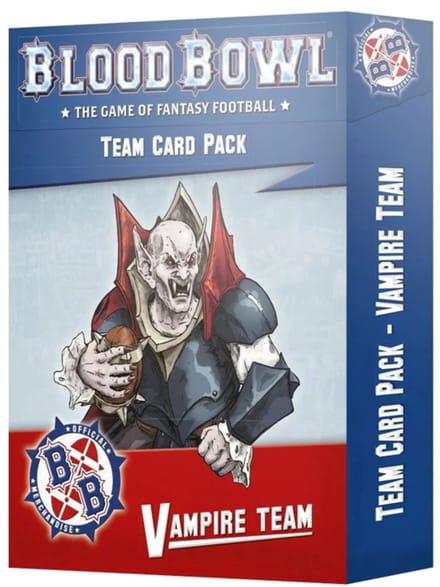 Warhammer Blood Bowl Vampire Team Card Pack (Warhammer nieuw)