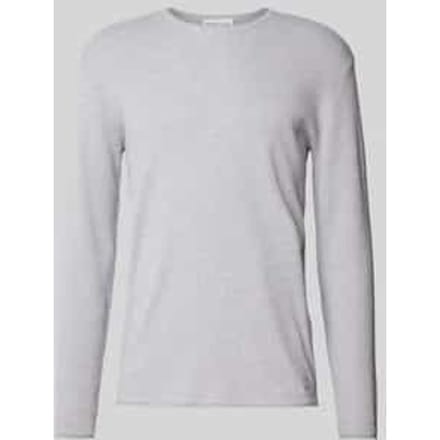 Regular fit gebreide pullover van katoen