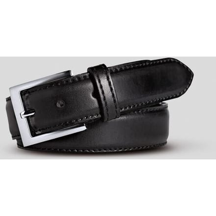 Meyer Riem Stretchleren Uni Color Zwart / male