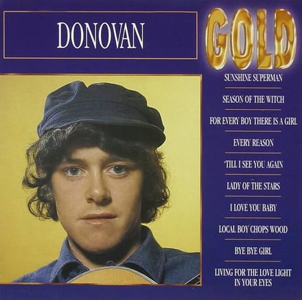 CD DONOVAN - Gold GOLD085 Gold 1993 Europa Rock Gebruikt yellow