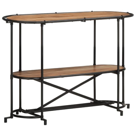 vidaXL - Wandtafel - 110x42x76 - cm - massief - acaciahout