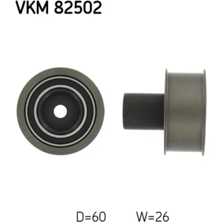 Geleiderol, distributieriem SKF VKM 82502