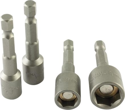Ivana Bit Dopsleutel 1/4" Zeskant Magnetische Stift 8x55mm