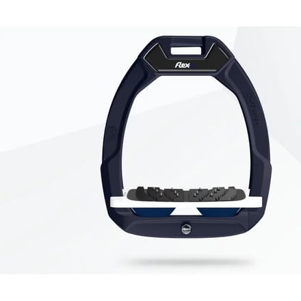Veiligheidstrappers voor paardrijden Ultra Grip Hellend Blauw/Wit/Marine Flex-On Safe-On