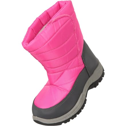 Mountain Warehouse Kinderen/Kinderen Caribou Adaptieve Sneeuwlaarzen (Helder Roze)