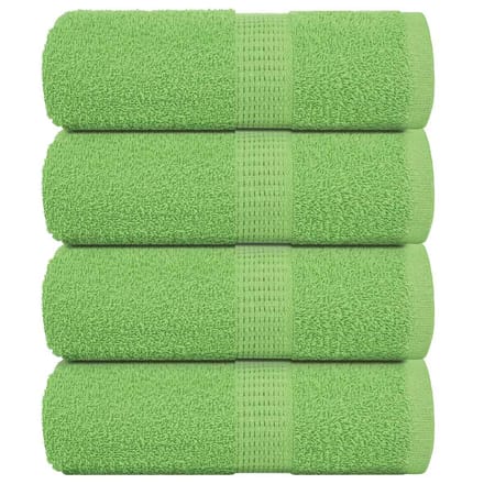 vidaXL - Gastendoekjes - FROGN - 4 - st - 30x50 - cm - 360 - g/m² - appelgroen