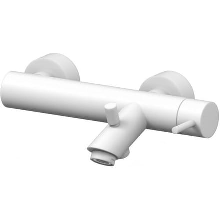 Kronenbach Lima 2.0 White bath filler mixer exposed 100.1100WMKB
