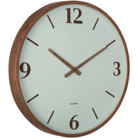 Karlsson - Wall Clock Detalle Large - Groen - Ø50,8cm