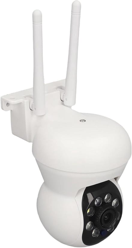 Outdoor Beveiligingscamera - IP Camera Dome - Huisbewaking - 360 Graden Dekking - 1080p HD - Wit