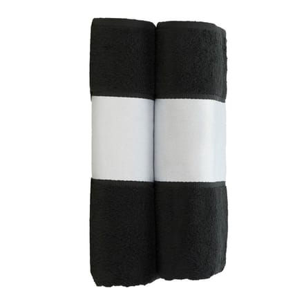 ARTG Me Sublimatie Grote Handdoek (Zwart)