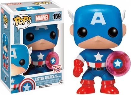 Funko Pop! Marvel - Captain America (Photon Shield) #159 (Only at Kohl's exclusive)